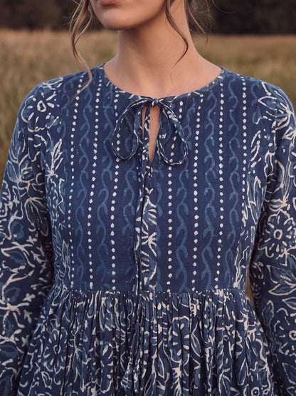 Sundari Dress – Indigo Flora