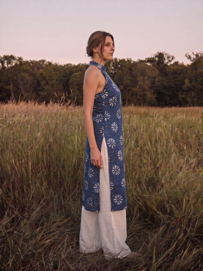 Anya Long Slit dress